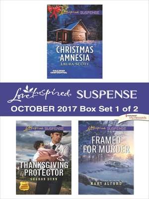 cover image of Harlequin Love Inspired Suspense October 2017--Box Set 1 of 2